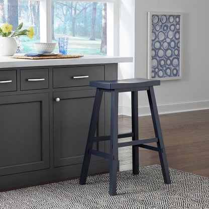 Creations 30 Inch Sawhorse Stool- Navy in Various