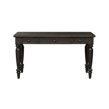 Vintage-Style Chalkboard Office Desk With Rubberwood And Oak Veneer Finish