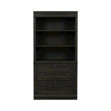 Vintage Chalkboard 2-Piece Hutch and Cabinet Set with Rubberwood Veneers
