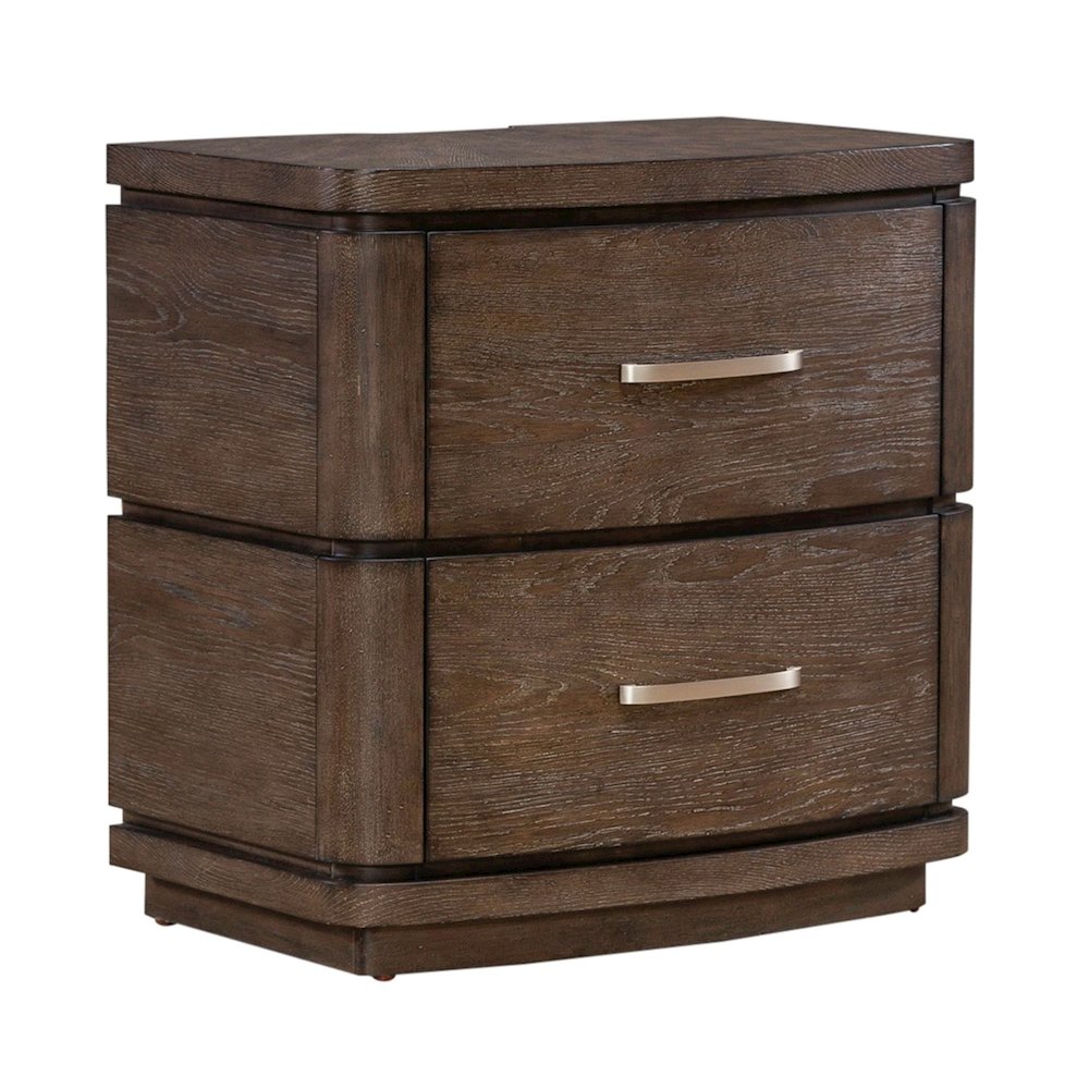 King Panel Bed LED Touch Light, Dresser & Mirror, Chest, Night Stand