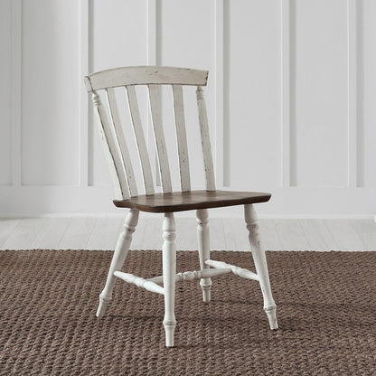6 Piece Rectangular Table Set with 4 Dining Chairs, Bench -Graphite & Whitestone