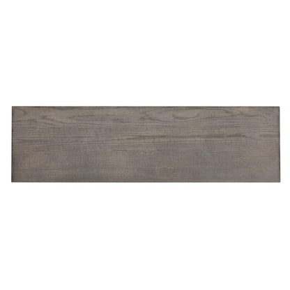 Modern Farmhouse Buffet in Dusty Charcoal w/ Heavy Distressing