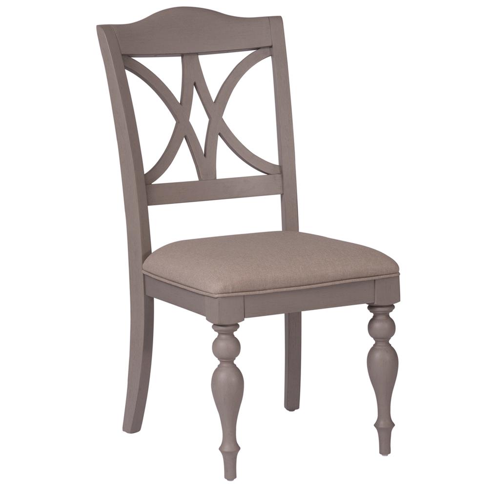 Summer House Slat Back Side Chair (RTA) in Dove Gray
