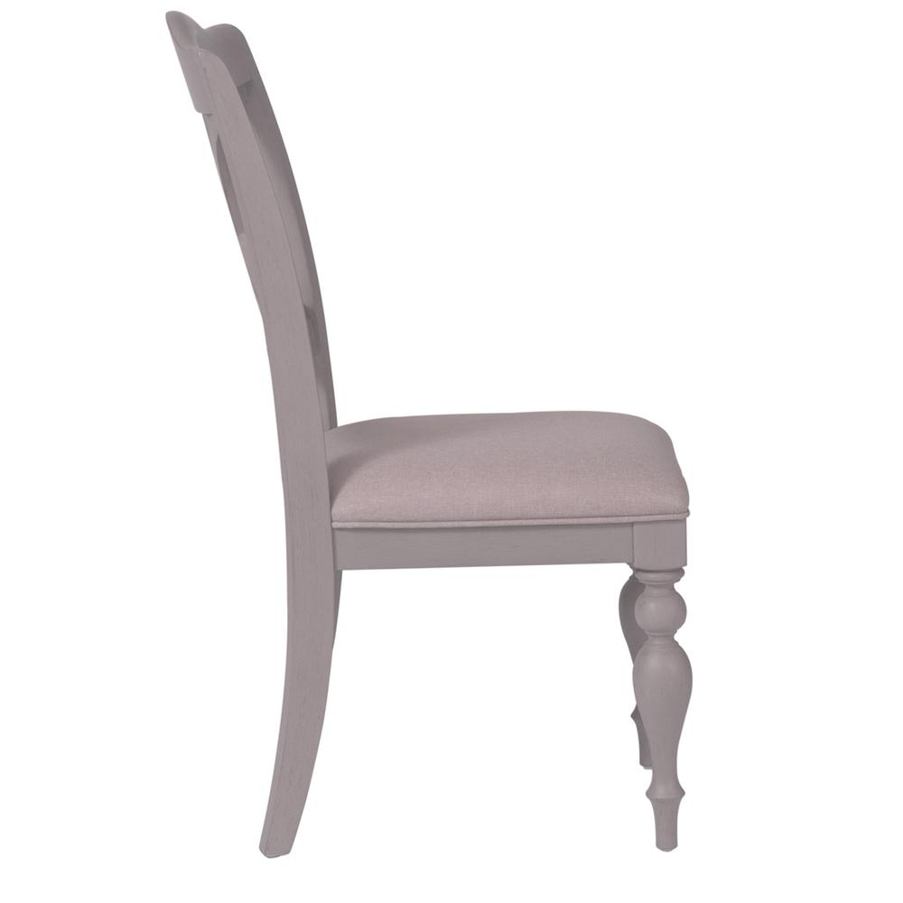 Summer House Slat Back Side Chair (RTA) in Dove Gray
