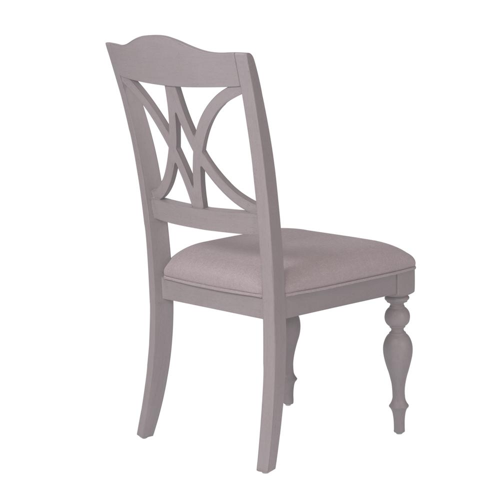 Summer House Slat Back Side Chair (RTA) in Dove Gray