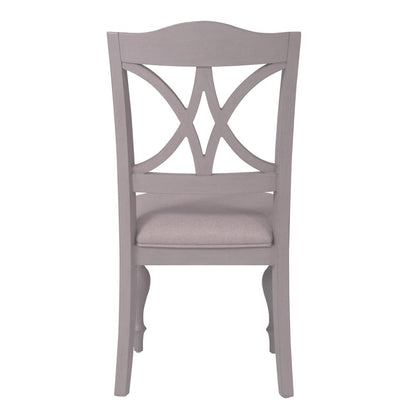 Summer House Slat Back Side Chair (RTA) in Dove Gray