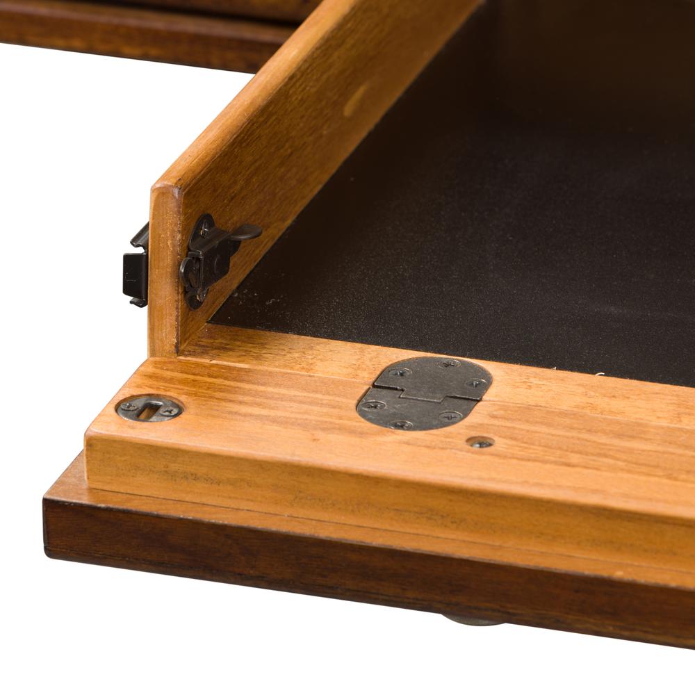 Arlington House Writing Desk in Cobblestone Brown
