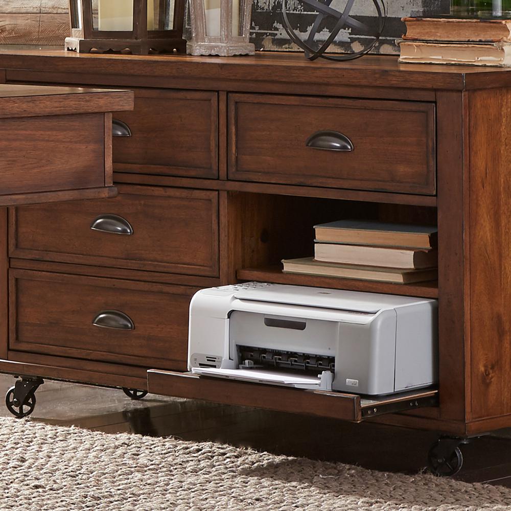Arlington House Credenza in Cobblestone Brown