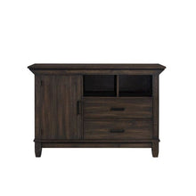 Double Bridge Sideboard in Dark Chestnut