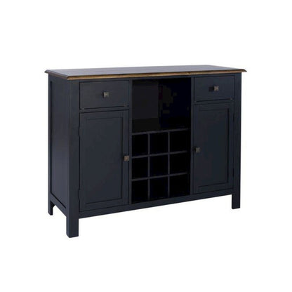 Carolina Crossing Server- Black in Black w/ Antique Honey Top