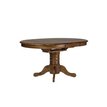 Carolina Crossing 5 Piece Pedestal Table Set in Antique Honey