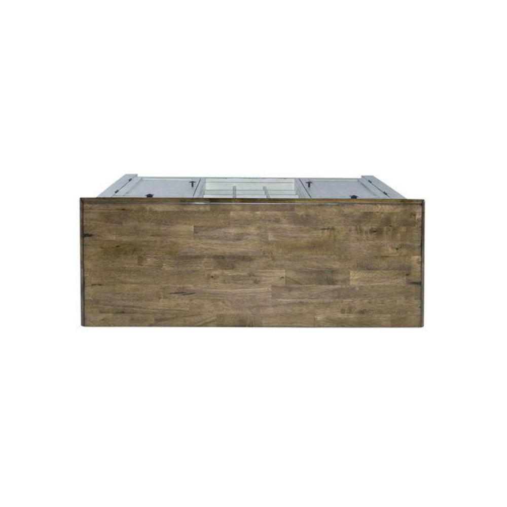 Carolina Crossing Server- White in White w/ Antique Honey Top