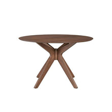 Space Savers 5 Piece Pedestal Table Set in Satin Walnut