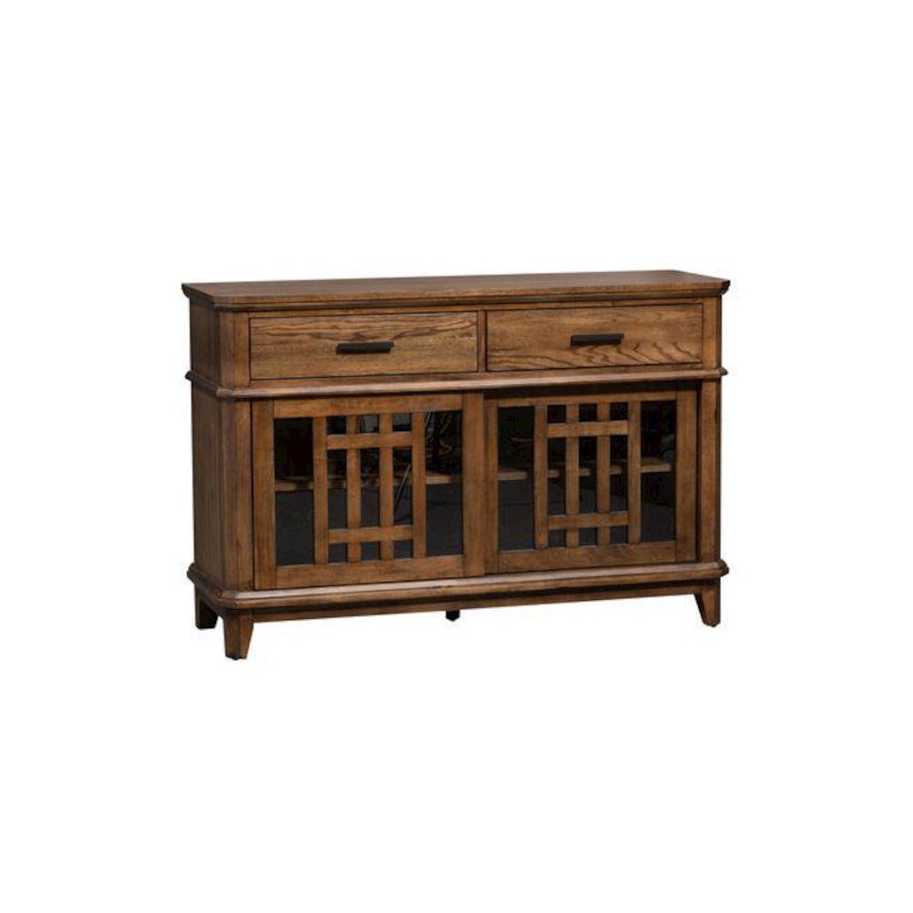 Santa Rosa Server in Antique Honey
