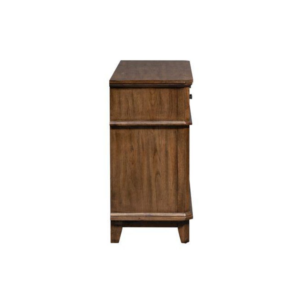 Santa Rosa Server in Antique Honey