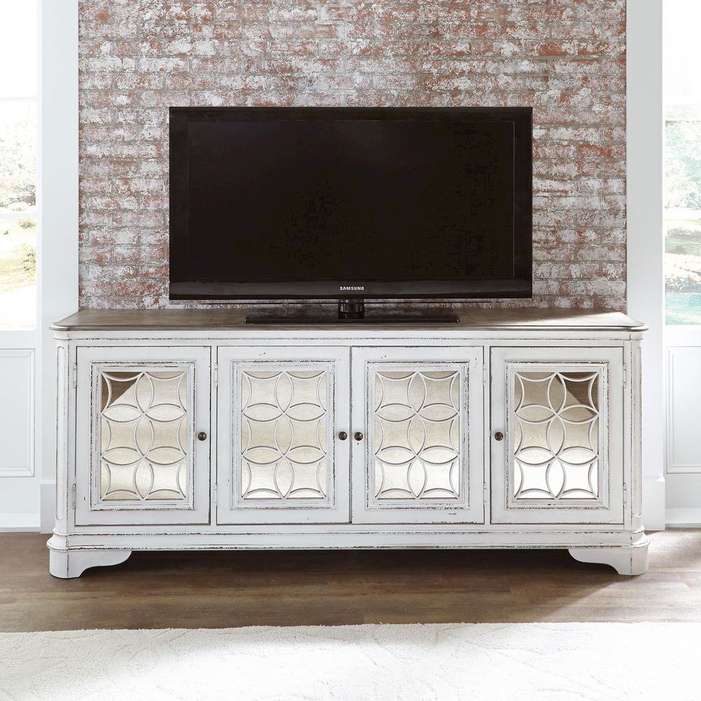 Magnolia Manor TV Console in Antique White
