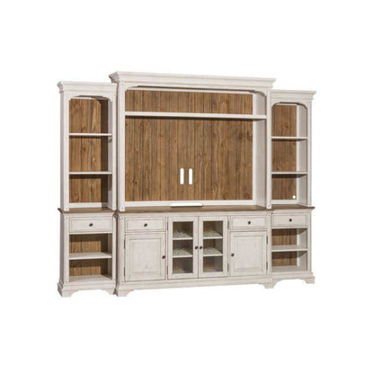 Entertainment Center with Piers