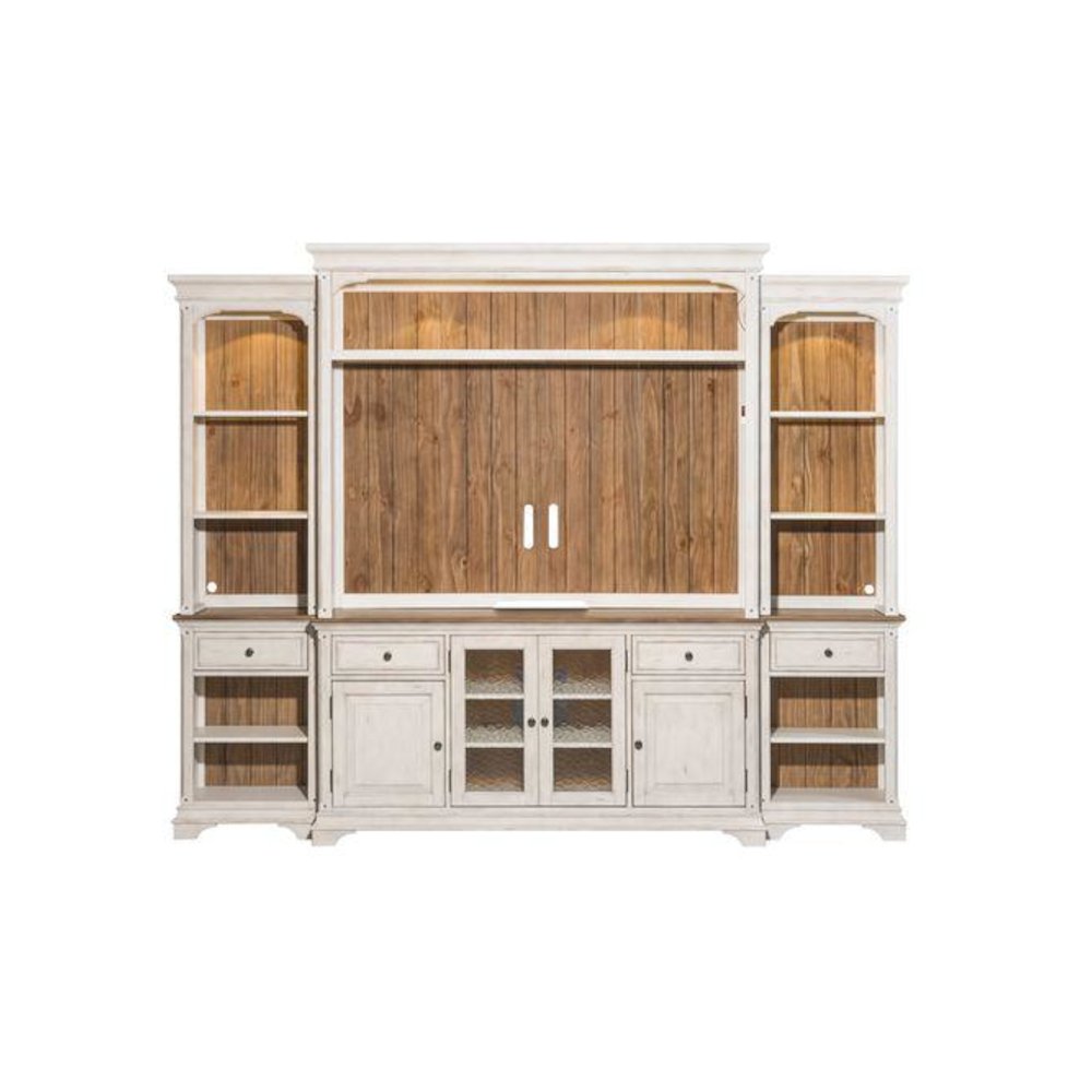 Entertainment Center with Piers