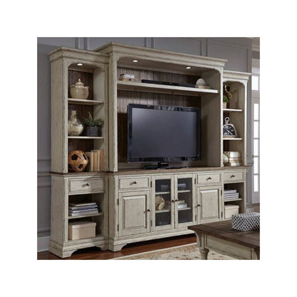 Entertainment Center with Piers