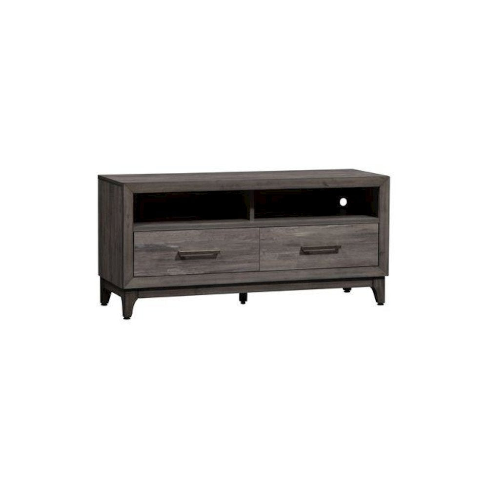Mercury 47 Inch TV Console in Driftwood Gray