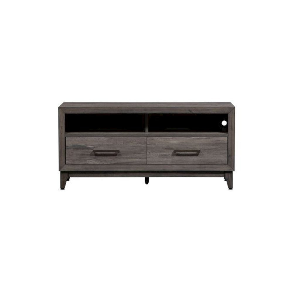 Mercury 47 Inch TV Console in Driftwood Gray