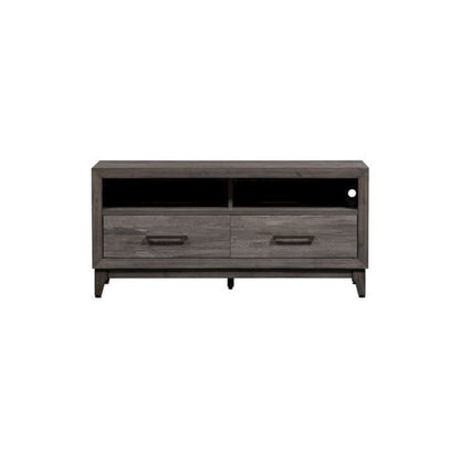 Mercury 47 Inch TV Console in Driftwood Gray