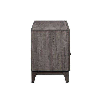 Mercury 47 Inch TV Console in Driftwood Gray