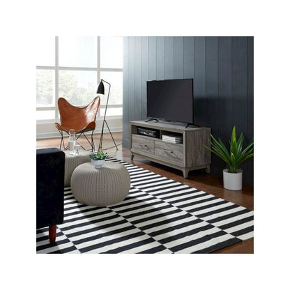 Mercury 47 Inch TV Console in Driftwood Gray