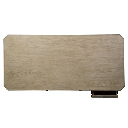 Simply Elegant Writing Desk in Heathered Taupe