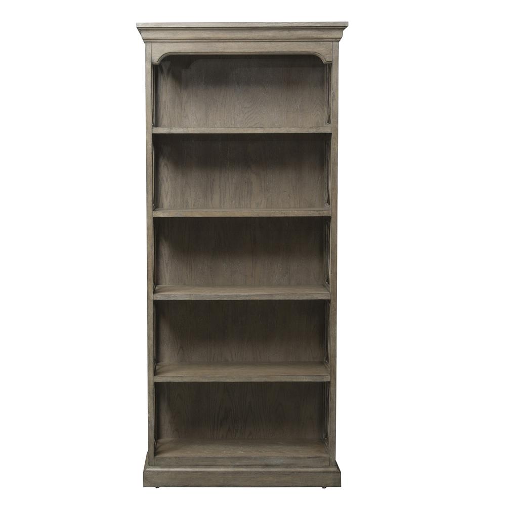 Simply Elegant Bookcase in Heathered Taupe
