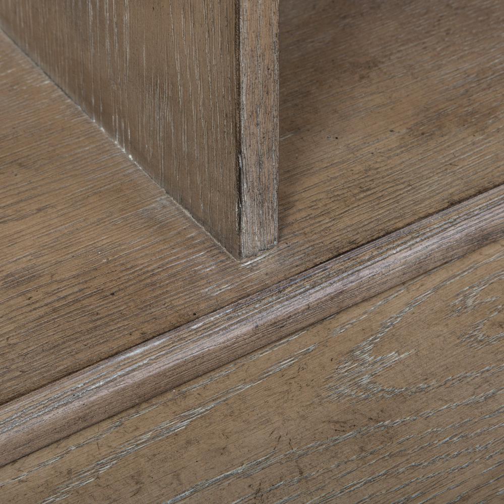 Simply Elegant Bookcase in Heathered Taupe