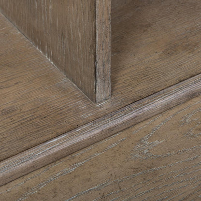 Simply Elegant Bookcase in Heathered Taupe