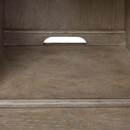 Simply Elegant Bookcase in Heathered Taupe
