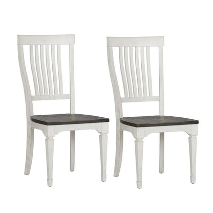 Slat Back Side Chair (RTA)-Set of 2