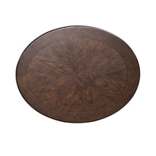 Allington Oval End Table for Living Room - Satin Sienna