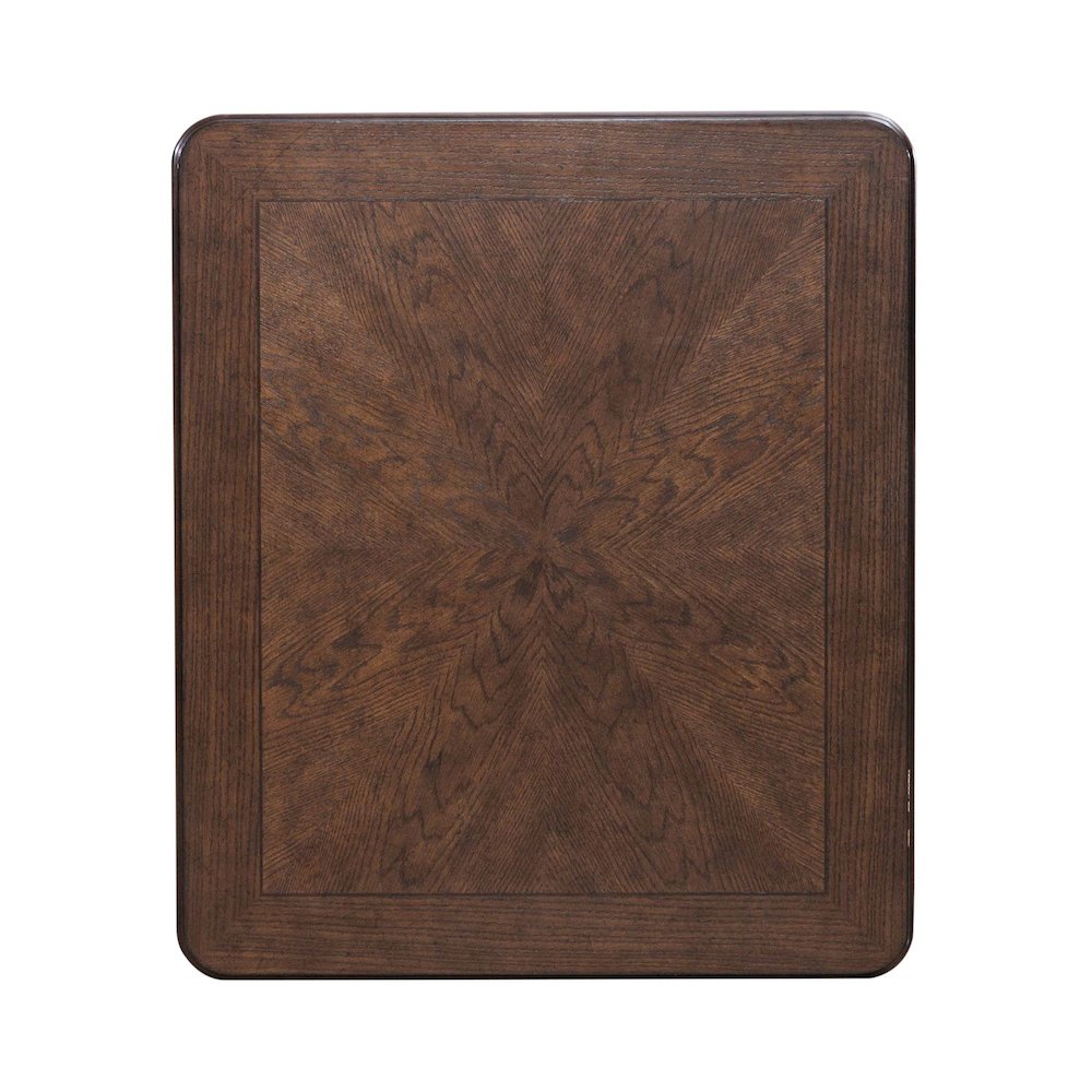 Allington Rectangular End Table for Living Room - Satin Sienna