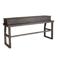 Hayden Way Console Bar Table in Gray Wash