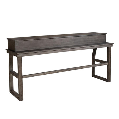 Hayden Way Console Bar Table in Gray Wash