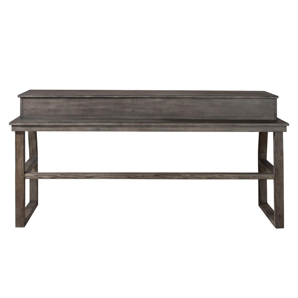 Hayden Way Console Bar Table in Gray Wash