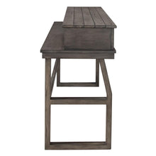 Hayden Way Console Bar Table in Gray Wash