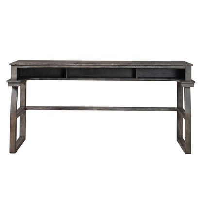 Hayden Way Console Bar Table in Gray Wash