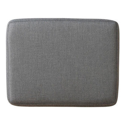 Hayden Way Upholstered Console Stool in Gray Wash