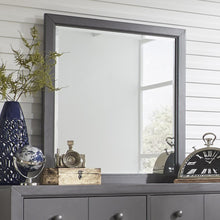 Cottage View Mirror in Dark Gray