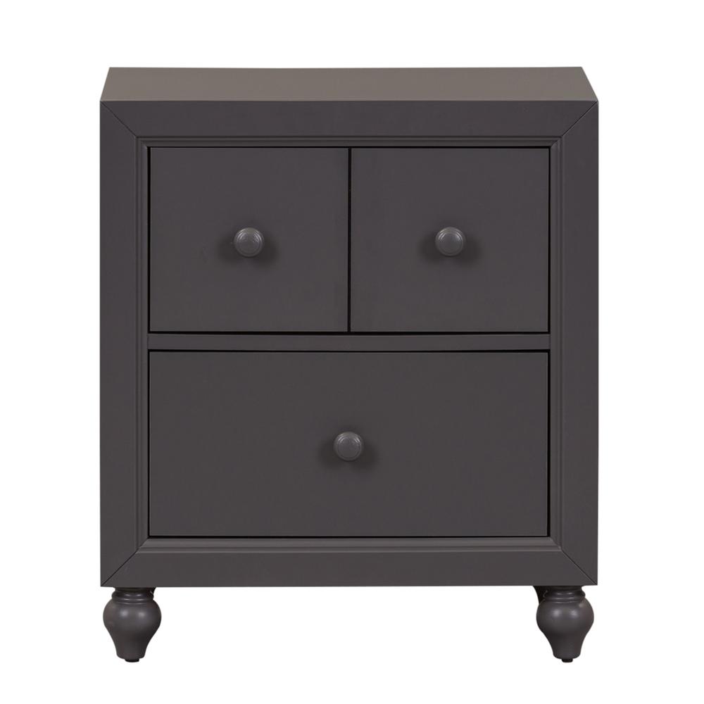 Cottage View Night Stand in Dark Gray