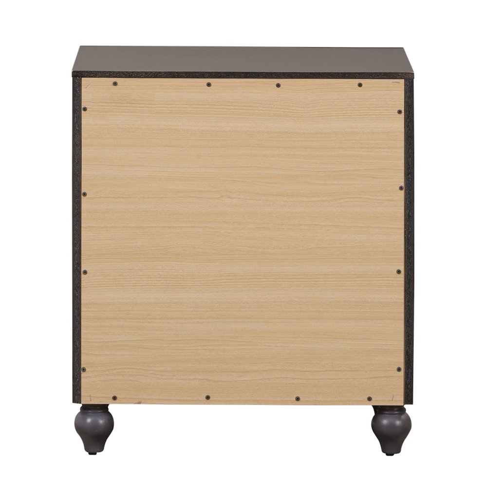 Cottage View Night Stand in Dark Gray