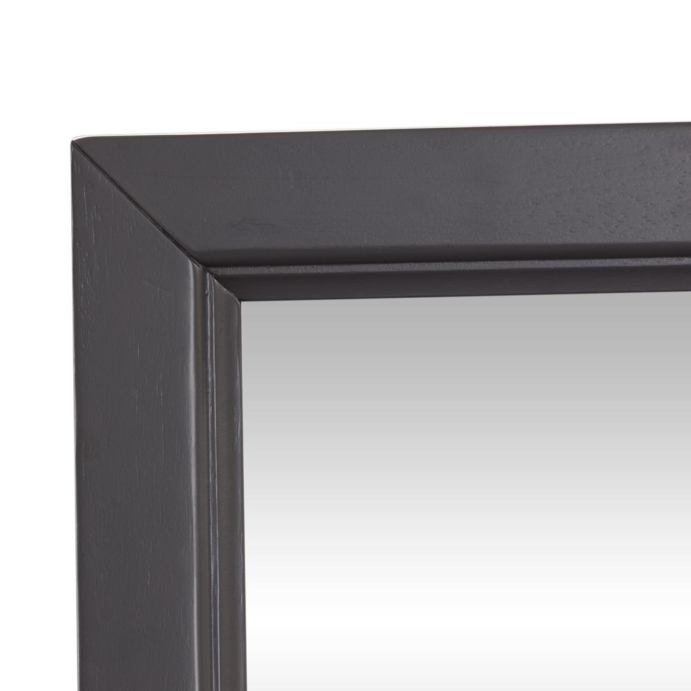 Cottage View Dresser & Mirror in Dark Gray