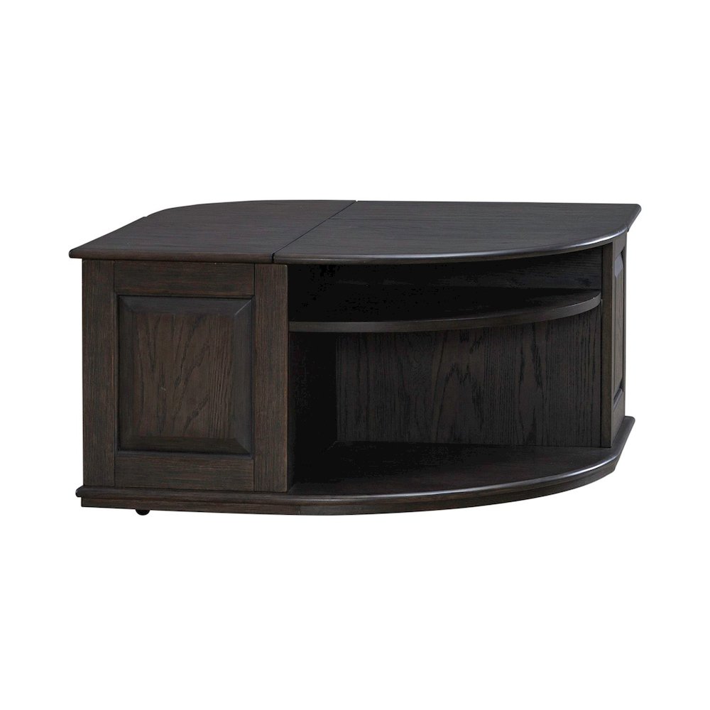 Wallace 3 Piece Set for Living Room - Cocktail Table, 2 End Tables - Aged Oak