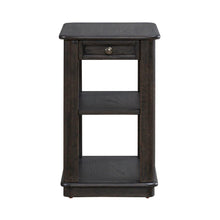 Wallace Chair Side Table for Living Room - Aged Oak