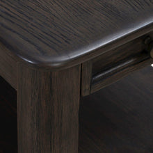 Wallace Chair Side Table for Living Room - Aged Oak