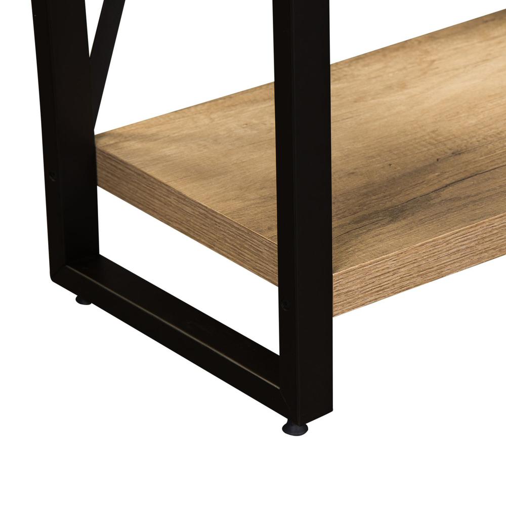 Sun Valley Tall Pier Unit with Faux Metal in Sandstone
